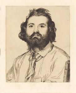 Zacharie Astruc autorstwa Felix Bracquemond