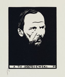 Cz. Dostojewski, 1895 autorstwa Felix Edouard Vallotton