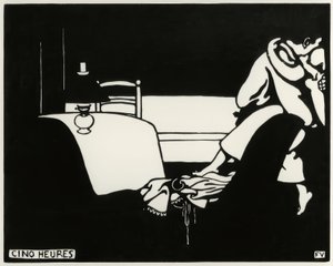 Pięć godzin autorstwa Felix Edouard Vallotton