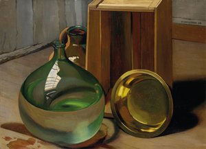 Gąsiorek i skrzynia, 1925 autorstwa Felix Edouard Vallotton