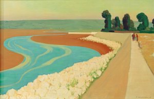 tama Honfleur autorstwa Felix Edouard Vallotton