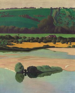 Wieczór nad Loarą autorstwa Felix Edouard Vallotton
