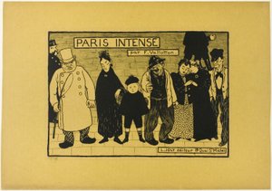 Frontyspis do Paris Intense autorstwa Felix Edouard Vallotton