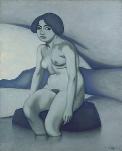 Zielony akt, 1916
