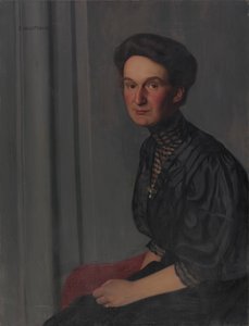 Hedy Hahnloser, 1908. autorstwa Felix Edouard Vallotton