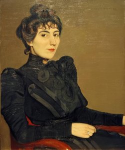 Marta Mellot autorstwa Felix Edouard Vallotton