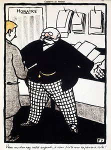 Pieniądze i bankowość Félix Vallotton - w „”L