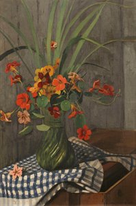 Nasturcje; Kapucyny autorstwa Felix Edouard Vallotton