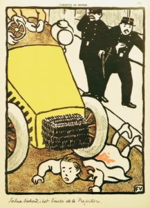 Przywitaj się, to samochód prefektury! autorstwa Felix Edouard Vallotton