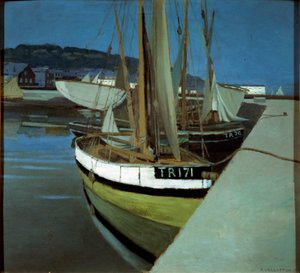 Port, 1901 autorstwa Felix Edouard Vallotton