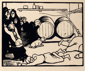 To jest wojna, 1915-16 autorstwa Felix Edouard Vallotton