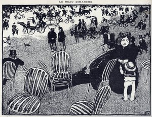 Nieznany obraz autorstwa Felix Edouard Vallotton