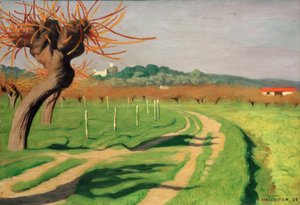 Dolina Cagne autorstwa Felix Edouard Vallotton