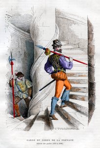 Oficer gwardii, Garde du corps de la prévoté 1574-1589 1882-1884