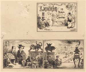 Adres laboratorium autorstwa Felix Hilaire Buhot