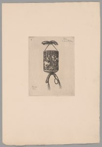 Japonizm autorstwa Felix Hilaire Buhot