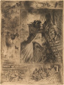 Przejście Przejście, 1879-1885. autorstwa Felix Hilaire Buhot