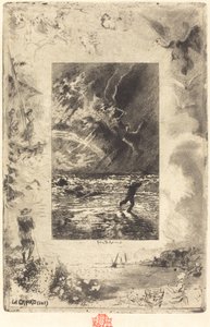 Le Criard Wrzask, 18791880. autorstwa Felix Hilaire Buhot