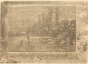 Mały myśliwy Mały myśliwy, 1892. autorstwa Felix Hilaire Buhot