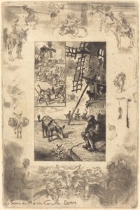 Sekret Mistrza Cornille autorstwa Felix Hilaire Buhot