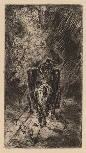 Śledziona i ideał, c. 1876. autorstwa Felix Hilaire Buhot