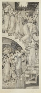 Złote Schody, według Sir Edwarda Coleya Burne-Jonesa autorstwa Felix Jasinski