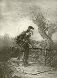 Tak jak lubisz. Akt II, Scena VII (wklęsłodruk) autorstwa Felix Octavius Carr Darley