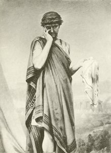 Cybelina. Akt V-scena I (wklęsłodruk) autorstwa Felix Octavius Carr Darley