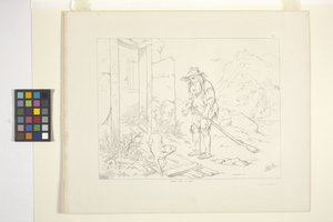 Ilustracje Ripa Van Winkle, płyta 5 (litografia) autorstwa Felix Octavius Carr Darley