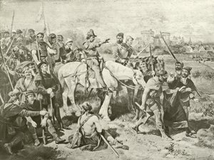 Część druga Henryk VI. Akt IV, Scena VII (wklęsłodruk) autorstwa Felix Octavius Carr Darley
