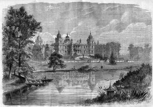 Ferrieres-en-Brie (Ferrieres en Brie) (Seine-et-Marne), dawna własność rodziny Rothschildów autorstwa Felix Thorigny