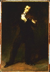 Paganini autorstwa Ferdinand Victor Eugene Delacroix