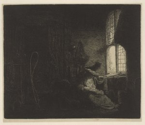 Rodzina w odlocie autorstwa Ferdinand Bol