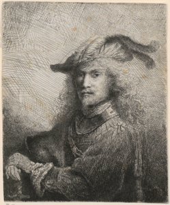 Portret oficera (być może autoportret artysty?) autorstwa Ferdinand Bol