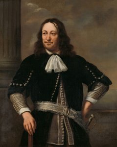 Portret oficera marynarki, prawdopodobnie wiceadmirała Aerta van Nesa (1626-1693) autorstwa Ferdinand Bol