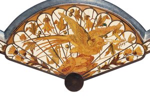 Fragment lustra stołowego, Maison Giroux, ok.1880 autorstwa Ferdinand Duvinage