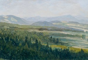 Czeskie Wyżyny (z teki „16 widoków czeskich krajobrazów 