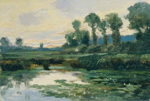Elbeland (z teki „16 widoków czeskich krajobrazów 
