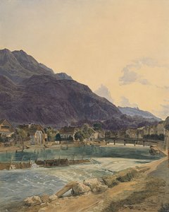 Bad Ischl autorstwa Ferdinand Georg Waldmuller