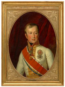 Cesarz Ferdynand I jako książę koronny autorstwa Ferdinand Georg Waldmüller
