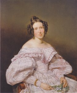 Portret kobiety autorstwa Ferdinand Georg Waldmüller
