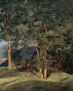 Klon w pobliżu Ischl autorstwa Ferdinand Georg Waldmuller