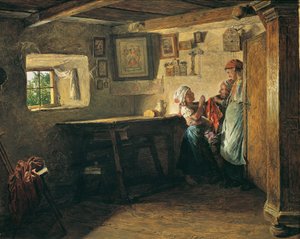 Stare pudełko autorstwa Ferdinand Georg Waldmuller