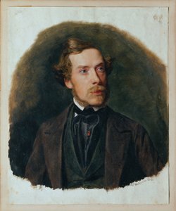 Gustav Barth, chórmistrz Wiedeńskiego Chóru Męskiego autorstwa Ferdinand Georg Waldmuller