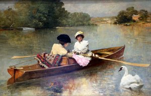 „Żaglówka po Sekwanie”, 1875-1876