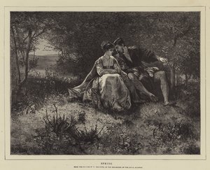 Wiosna autorstwa Ferdinand Heilbuth