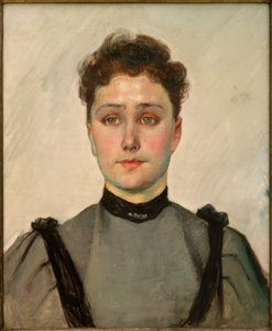 Portret młodej kobiety autorstwa Ferdinand Hodler