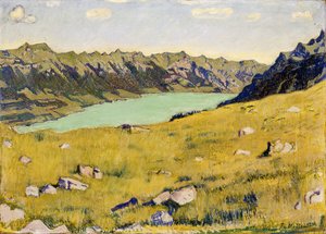 Jezioro Brienz z Breitlauenen, 1906 autorstwa Ferdinand Hodler