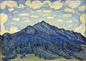 Krajobraz w Alpach Szwajcarskich