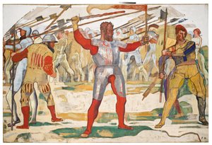 Odwrót spod Marignano autorstwa Ferdinand Hodler
